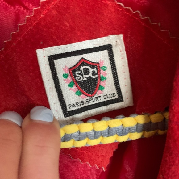 Vintage Red Suede Jacket - Picture 3 of 5